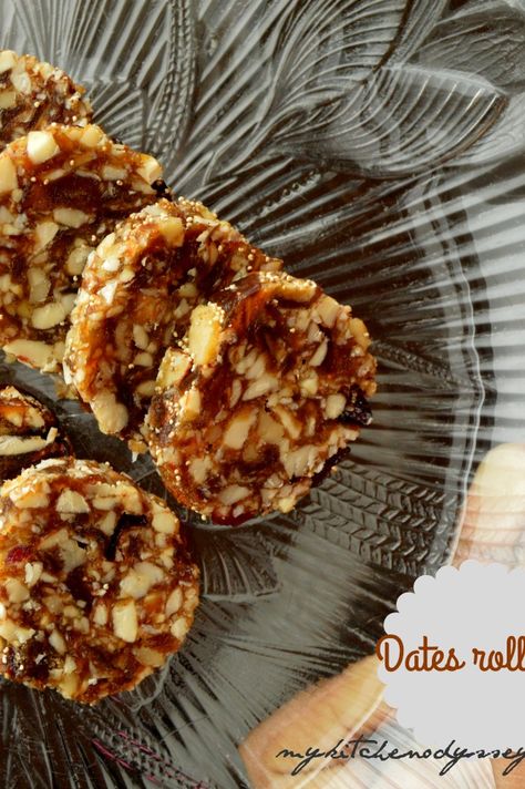 Date Nut Roll Recipe, Nut Roll Recipe, Nut Roll, Date Rolls, Recipes From Scratch, Nut Rolls, Snack Prep, Date Recipes, Dry Coconut