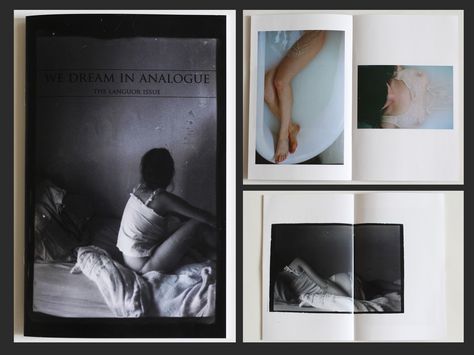 Issue 1 of We Dream in Analogue, a film photography zine. Copies can be purchased at https://www.etsy.com/shop/wedreaminanalogue Film Photography Zine, Travel Zine, Photo Zine, Photography Prompts, Photography Zine, Photobook Ideas, Photobook Design, Portfolio Ideas, Studio Ideas