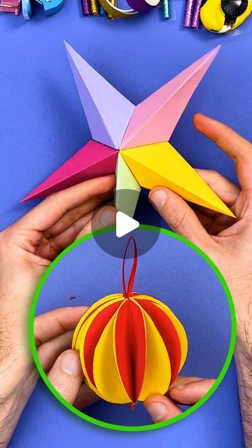 Art Room on Instagram: "Create your very own stunning origami Christmas decoration this holiday season! 🌟🎄🎨
#tuto #art #diy #origami #doityourself #craft #3ddiy #3d #deco #Christmas #artroom" 3d Origami Christmas, Deco Christmas, Origami Star, Christmas Origami, 3d Origami, Diy Origami, Origami Paper, Christmas 2024, Art Room