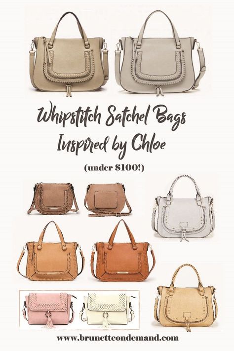 Whipstitch Satchel Bags inspired by Chloe. Ahead, I have found some amazing whipstitch satchel bags inspired by Chloe Hudson and Marcie handbags. Have a look at these great options! Chloe Hudson Bag, Chloe Marcie Bag, Adidas White Shoes, Elephant Bag, Office Casual Outfit, Chloe Handbags, Quilted Handbags, Bag Essentials, Chloe Marcie