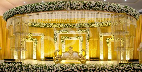 ABM Decorators Alleppey, Kerala Wedding Stage Decoration, Arches, Mandapas, Car decorations Marriage Hall Decoration, Wedding Reception Rooms, Indian Wedding Stage, Reception Stage Decor, Wedding Room Decorations, Wedding Stage Backdrop, Wedding Hall Decorations, Wedding Stage Decor, Reception Backdrop