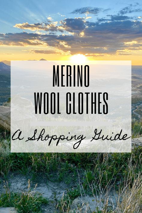 This guide to merino wool clothes will walk you through how to shop what details to consider, especially if you're seeking warmth for the outdoors! Wool Clothes, Merino Wool Dress, Merino Wool Clothing, Wool Leggings, Review Clothing, Minimal Wardrobe, Shirt Dress Outfit, Travel Capsule, Wool Clothing