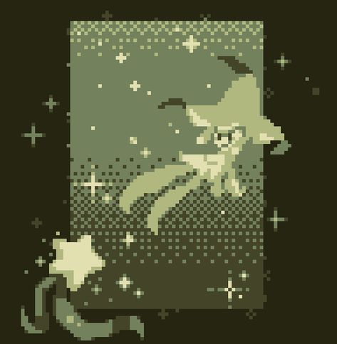 A little pixel art Jirachi I made with a retro game-boy palette Pixel Art Palette, Gameboy Pixel Art, Oc Inspiration, Pixel Art Games, Pixel Games, 2024 Style, Retro Game, Game Boy, Game Boy Advance