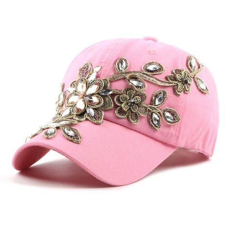 PRICES MAY VARY. Adjustable Size--Brim is about 2.5'' Head circumference:21.3''-23.6'' .Each hat can be adjusted to fit most people's head circumference. Special design -- Simple design with bling rhinestone studded, makes you look charming and fashionable. UPF 50+UVA/UVB Sun Protection.Confortable to wear.We pursue high quality and only high quality can show your glamor and good taste. Suitable for beach holiday,travel,outdoor activity such as golf,camping,hiking,cycling,running,climbing,fishin Diy Gifts To Sell, Women Baseball Cap, Kangol Hats, Stylish Caps, Fancy Hats, Denim Hat, Stylish Hats, Hat For Women, Womens Baseball Cap