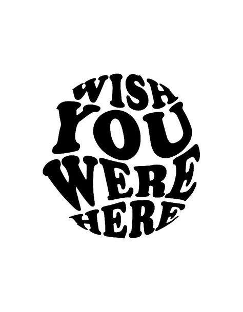 Wallpapers Pastel Poster, Pinterest Diy Crafts, Overlays Picsart, Motivational Wallpaper, Wish You Were Here, Wish You Are Here, Typography Tshirt, Hippie Art, Digital Svg