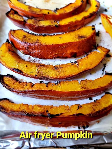 Easy Roasted Pumpkin Recipe (Oven or Air Fryer) - Daily Yum Airfryer Pumpkin Recipes, Airfryer Pumpkin, Pumpkin Air Fryer, Roasted Pumpkin Recipe, Roasted Pumpkin Recipes, Air Fryer Pumpkin, Daily Yum, Dinner Recepies, Dream Cafe