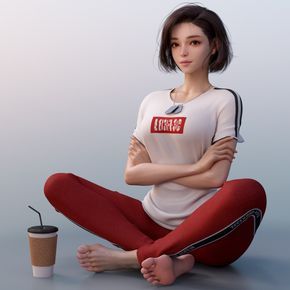 Shin Jeongho, 3d Karakter, Character Design Girl, Female Character Concept, Female Character Design, Digital Art Girl, Zbrush, Character Design Inspiration, Anime Character Design