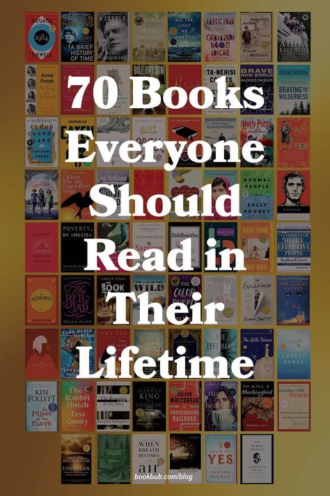 Every reader should tackle the titles on this ultimate reading list in their lifetime. Best Book Club Books, Book List Must Read, Books To Read Before You Die, Book Club Reads, Fiction Books Worth Reading, Books Everyone Should Read, List Of Books, Books You Should Read, 100 Books To Read