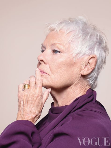 Dame Judi Dench Has A Simple Measurement For True Career Success Success Advice, Nick Knight, Lady Macbeth, Judi Dench, Shakespeare Plays, British Tv, Career Success, English Actresses, Very Long Hair