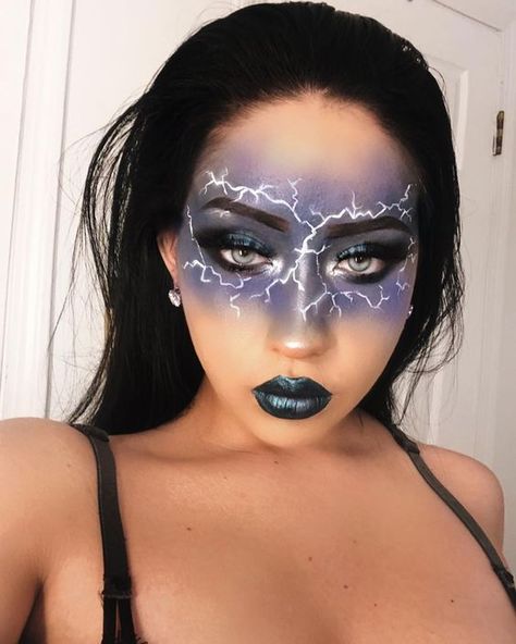 Draw Eye, Galaxy Makeup, Extreme Makeup, Halloween Eye Makeup, Face Paint Makeup, Face Art Makeup, Amazing Halloween Makeup, Theatrical Makeup, Halloween Makeup Inspiration