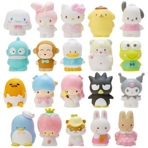 All Sanrio Characters, Sanrio Figures, Sanrio Pencil, Sanrio Toys, Fairy Wallpaper, Hello Kitty Themes, Kawaii Panda, Japanese Toys, Hello Kitty Items