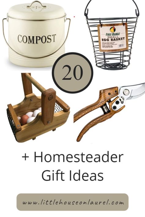 If you're looking for homesteader gift ideas for your favorite homesteader, then you've come to the right place! This collection of fun and useful products is sure to be a big hit. Homestead Gifts, Homesteading Gift Basket, Kitchenaid Professional, Prairie Homestead, Fermenting Weights, Stainless Steel Measuring Cups, Making Butter, Measuring Cups & Spoons, Pressure Canner