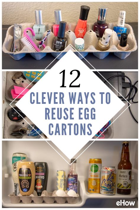 Reuse Egg Cartons, Fire Starters Diy, Reuse Recycle Repurpose, Recycling For Kids, Upcycle Plastic, Recycled Paper Crafts, Upcycled Gifts, Egg Cartons, Egg Carton Crafts