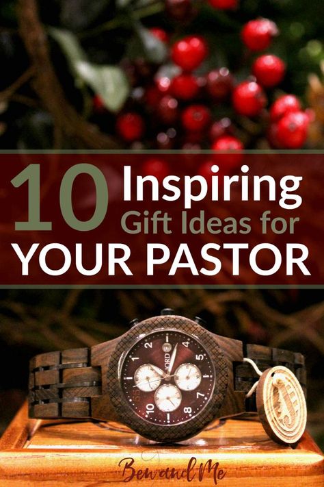 I have a list of some great gift ideas for your pastor. No Bibles, commentaries, and other "pastoral" gifts are included. He has enough of those already! Gift Basket For Pastor And Wife, Gifts For Pastors Family, Pastor Anniversary Gift Ideas, Pastor Christmas Gift Ideas, Pastor Retirement Gift, Pastor Gifts Ideas, Pastor Gift Basket Ideas, Ideas For Pastor Appreciation Month, Pastor Birthday Ideas