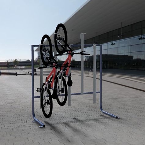 E Bike Rack, Vertical Bike Stand, Front Bike Rack, Bicycle Parking Design, Freestanding Bike Rack, Vertical Bike Rack, Diy Bike Rack, Bike Holder, Bike Storage Rack