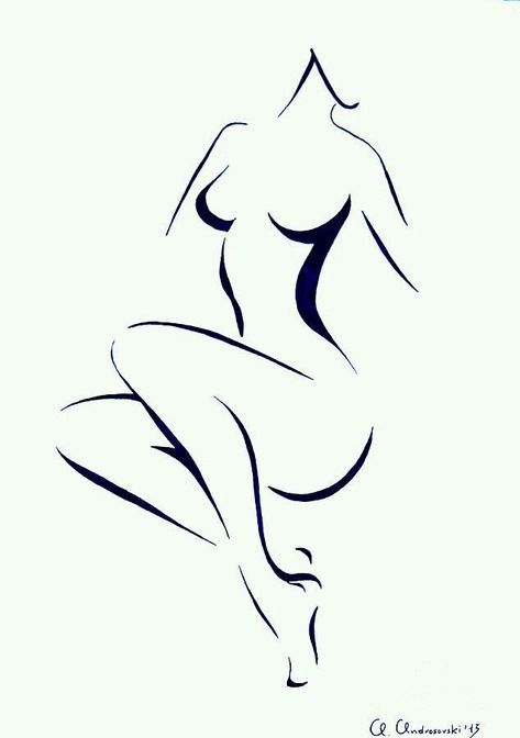 Female Body Paintings, Female Body Art, Human Body Art, White Drawing, Line Art Design, Outline Art, Abstract Line Art, Female Body, Silhouette Art