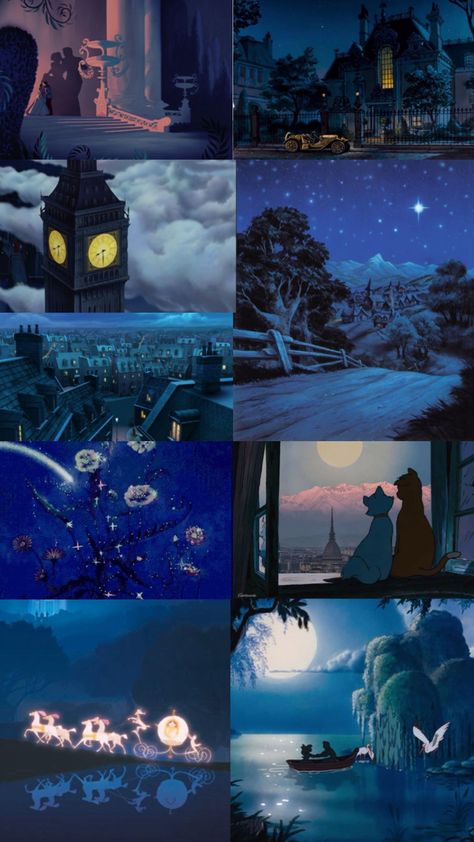 nighttime in old disney🌌 #olddisney #nighttime Disney Night Aesthetic, Old Disney Aesthetic Wallpaper, Old Disney Wallpaper, Old Disney Aesthetic, Disney At Night, Nighttime Aesthetic, Disney Night, Old Disney Movies, Disney Movie Scenes