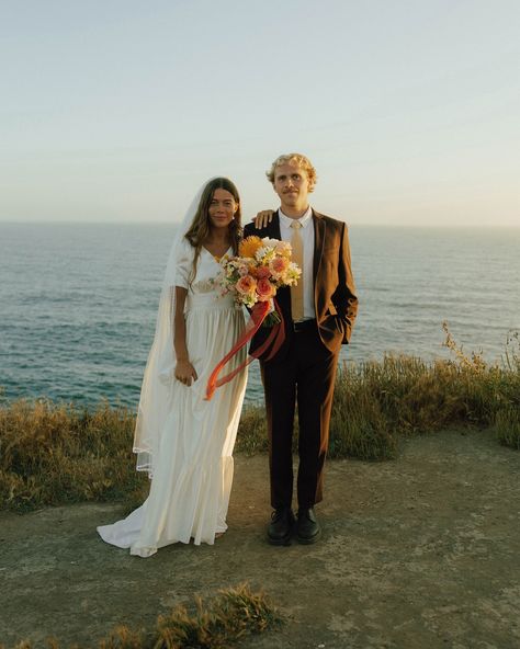 @abbycallene & @tyrushton on the cliffs of Santa Cruz. This was the most perfect night. 🌼 See you tomorrow! 💒 #utahweddingphotographer #saltlakecityphotographer #summerwedding #utahwedding #editorialphotography #travel #travelweddingphotographer #summerbridals #santacruz #californiaweddingphotographer - - - - - - Bride and groom photoshoot, editorial photography, creative wedding photos, storytelling photography, Utah photographer, wedding photographer, wedding inspo, pinterest inspo, ca... Bridal And Groom Photoshoot, Editorial Photography Creative, Vow Renewal Ideas, Bride And Groom Photoshoot, Lego Wedding, Mallorca Wedding, Photoshoot Editorial, Groom Photoshoot, Wedding Day Photos