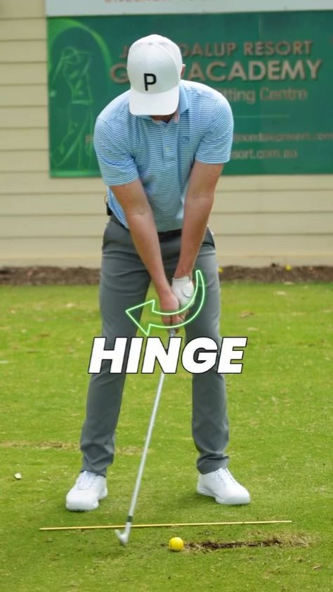 Kerrod Gray | Stop making it HARD ⚠️ 👉 The golf backswing can be simplified into 3 main parts. 1️⃣ HINGE your wrists to load the club ready for the… | Instagram Golf Backswing, Golf Basics, Golf Chipping Tips, Golf Pictures, Golf Techniques, Golf Inspiration, Golf Chipping, Golf Videos, Golf Drills