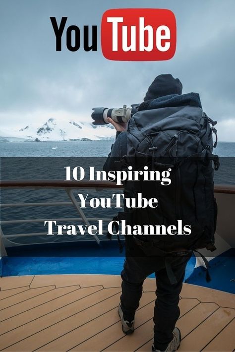 10 Inspiring YouTube Travel Channels to Follow Mother Love, Photography Jobs, Travel Channel, Travel Vlog, Travel Info, Travel Videos, Travel Alone, Travel Scrapbook, Travel Goals