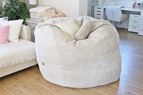 Beanbag Chair Bedrooms, Snuggle Chairs, Big Sofas, Bag Chair, Living Room Furniture Chairs, Sit Back And Relax, My New Room, Outdoor Lounge, Bean Bag