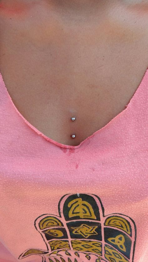 Chest piercing vertical bar Chest Piercing, Vertical Bar, Choker Necklace, Bar, Tattoos