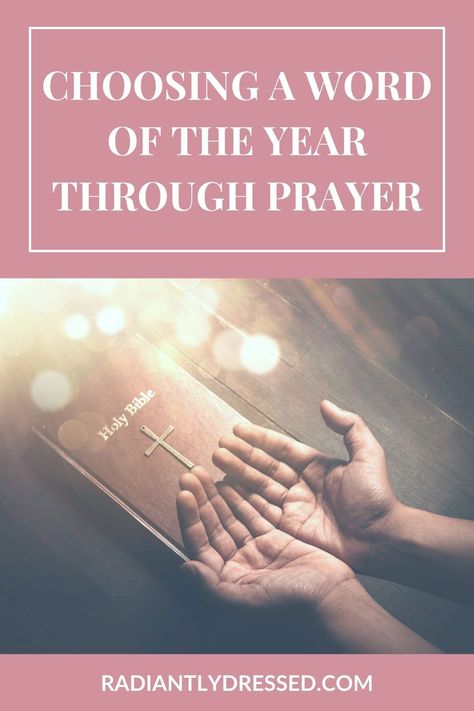 It's that time of the year for a fresh start. Choosing a word of the year can be a powerful way to grow in specific areas and track what God is doing in your life. A Christian word of the year can be a guiding light for spiritual growth and a lighthouse for focus over the next 365 days. Read to discover how to choose your own word of the year and the power it can unleash in your life Radiant Woman, Word Of The Year, Mom Schedule, Christian Business, Guiding Light, Keeping A Journal, Your Word, Daughters Of The King, A Fresh Start