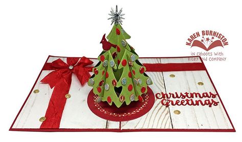 Christmas Pop-Up Templates - Do It Yourself Pop-Up Tutorials Pop Up Christmas Cards, Pop Up Card Templates, Christmas Tree Template, Holiday Pops, How To Make Christmas Tree, Christmas Pops, Christmas Tree Cards, Pop Ups, Tree Cards