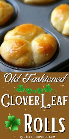 Old Fashioned Yeast Rolls Recipe, Clover Leaf Rolls, Cloverleaf Rolls Recipe, Cloverleaf Rolls, Homemade Yeast Rolls, Homemade Yeast, Yeast Rolls Recipe, Rolls Homemade, Homemade Rolls