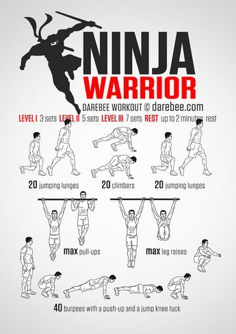 Ninja Warrior Workout More Assassins Workout, Hero Workouts, Fighter Workout, Superhero Workout, Trening Sztuk Walki, Materi Bahasa Jepang, Warrior Workout, Pencak Silat, Calisthenics Workout