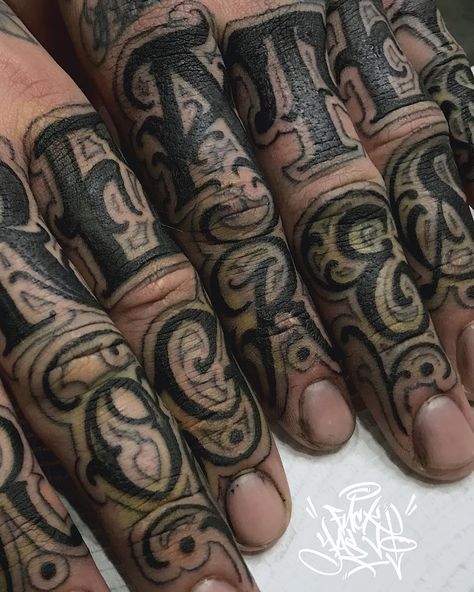 Script Tattoos, Knuckle Tattoos, Hand Finger, Tattoo Script, Hand Tattoo, Creative Tattoos, Wrist Tattoos, Tattoo Art, Perth