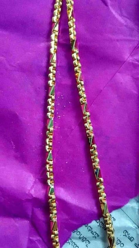 Pusthela Thadu Designs Latest, Man Gold Bracelet Design, Mens Gold Chain Necklace, Pretty Gold Necklaces, Silver Anklets Designs, Gold Earrings For Kids, Coral Jewelry Set, Wedding Jewelry Sets Bridal Jewellery, Hand Chain Jewelry