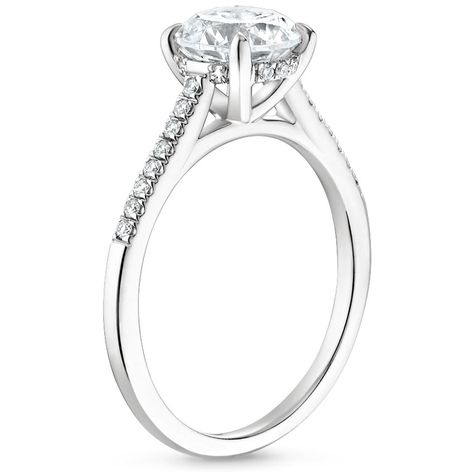 Cathedral Diamond Ring | Luxe Lissome | Brilliant Earth Cathedral Setting Engagement Ring Round, Cathedral Diamond Ring, Cathedral Setting Engagement Ring, Cathedral Ring Setting, Solitaire Ring Designs, Cathedral Engagement Ring, Cathedral Ring, Beautiful Engagement Ring, Cathedral Engagement Rings