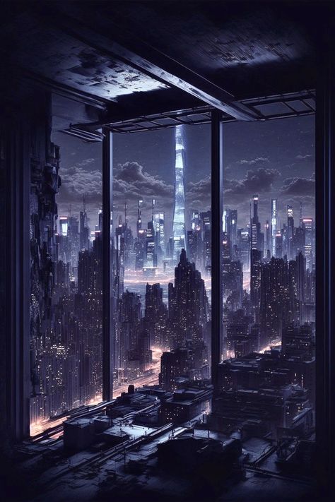 Dark Sci Fi City, Sci Fi City Aesthetic, Coruscant Wallpaper, Future Aesthetic Sci Fi, Coruscant Aesthetic, Dark Sci Fi Aesthetic, Sci Fi City Concept Art, Futuristic City Aesthetic, Dark Fantasy City