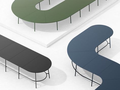 Architecture Tools, Nest Chair, Modular Table, Low Sofa, Individual Space, Minimalist Tables, Table Haute, High Table, Comfortable Chair