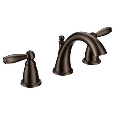 Brantford Oil Rubbed Bronze - Upgrade with added Widespread option Rubbed Bronze Bathroom, Oil Rubbed Bronze Bathroom, Bronze Bathroom, Roman Tub Faucets, Roman Tub, Widespread Bathroom Faucet, Bath Faucet, Faucet Handles, Lavatory Faucet