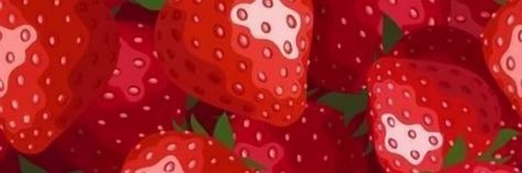 Strawberries Twitter Header, Strawberry Banners Discord, Strawberry Youtube Banner, Fruit Pfp Aesthetic, Strawberry Notion Header, Strawberry Header Aesthetic, Strawberry Widgets Aesthetic, Strawberry Twitter Banner, Strawberry Pfps Aesthetic