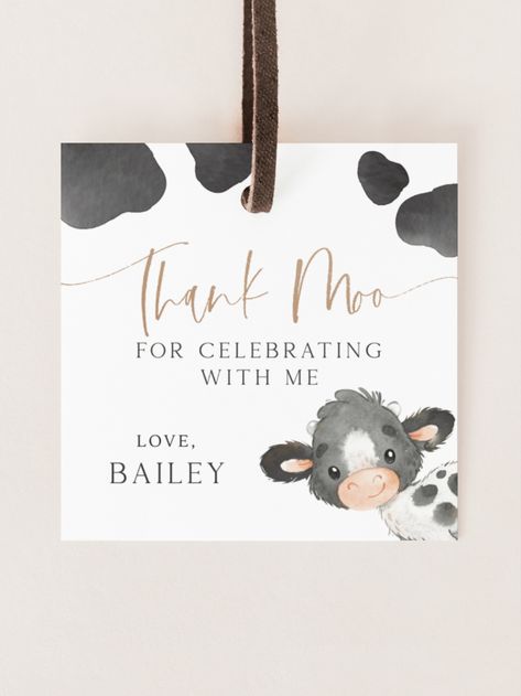 Cow Themed Party, Cow Birthday Party, Cow Birthday Parties, Cow Baby Showers, Farm Animals Birthday Party, Farm Themed Birthday Party, Rodeo Birthday, Cow Birthday, Farm Animal Birthday