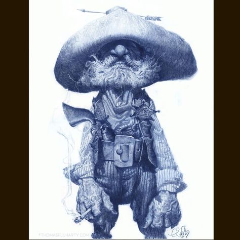 Thomas Fluharty Thomas Fluharty, Cowboy Artists, Instagram New Post, Staying Focused, Western Artist, Animation Sketches, Caricature Artist, Caricature Drawing, Cowboy Art