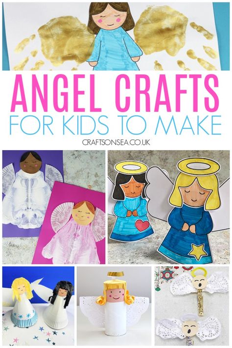 Easy, fun and most importantly achievable angel craft ideas for you to make with your child this Christmas. Angel Photo Ornament Craft, Angel Craft For Preschooler, Angel Toddler Craft, Diy Angel Ornaments Kids, Christmas Angel Crafts For Preschoolers, Easy Angel Crafts For Kids, Angel Crafts For Toddlers, Angel Christmas Craft, Angel Preschool Craft