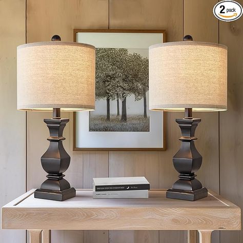 Rustic Bedside Lamps, Farmhouse Table Lamp, Living Room Retro, Lamps For Bedroom, Room Retro, Farmhouse Table Lamps, Retro Table Lamps, Small Lamps, Mid Century Table Lamp