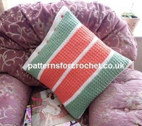 pfc163-Scatter Cushion crochet pattern | Craftsy Cushion Crochet Pattern, Crocheted Pillows, Pillows Crochet, Crochet Boutique, House Crochet, Cushion Crochet, Cushion Cover Pattern, Crochet Pillow Cover, Pillow Ideas