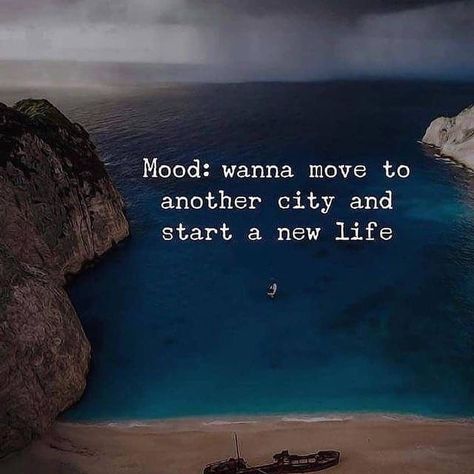 Starting Over Quotes, New Life Quotes, City Quotes, Start A New Life, Life Is Too Short Quotes, Tumblr Image, Trendy Quotes, Quotes About Moving On, Life Pictures