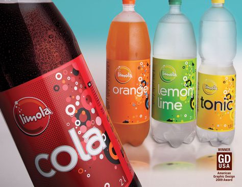 Limola Branding on Behance Drink Packaging Design, Fizzy Drinks, Carbonated Soft Drinks, Dynamic Logo, Soda Drink, Drink Packaging, Drinks Packaging Design, Bottle Label Design, Drinks Brands