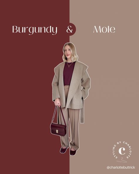 BURGUNDY COMBINATIONS 🍇🤍🍷👉🏼 Try these 6 classic burgundy outfit colour combinations & you will look effortlessly chic this autumn 🍂✨👏🏼 Burgundy Colour Combinations, Outfit Colour Combinations, Burgundy Colour, Burgundy Outfit, Colour Combinations, Burgundy Color, Color Combinations, My Style