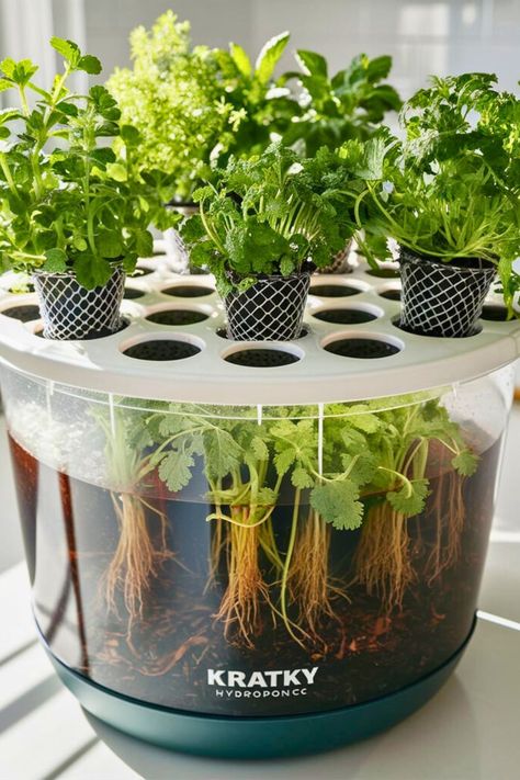 Top 15 DIY Hydroponics System [Within Budget] Kratky Hydroponics Diy, Diy Hydroponics System, Kratky Method, Hydroponic Gardening Diy, Vertical Hydroponics, Indoor Hydroponic Gardening, Diy Hydroponics, Smart Agriculture, Hydroponic Gardening System