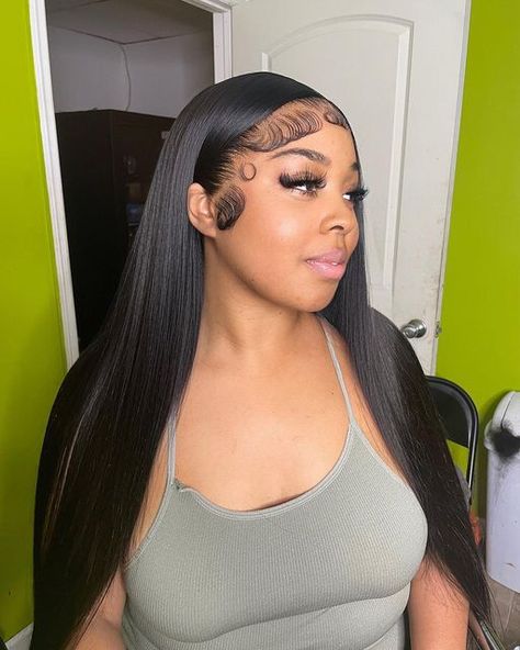 Lace Wigs Styles, Braided Hairstyles For Black Women Cornrows, Frontal Wig Hairstyles, Sew In Hairstyles, Closure Wigs, Quick Weave Hairstyles, Human Hair Clip Ins, Frontal Hairstyles, Pretty Braided Hairstyles