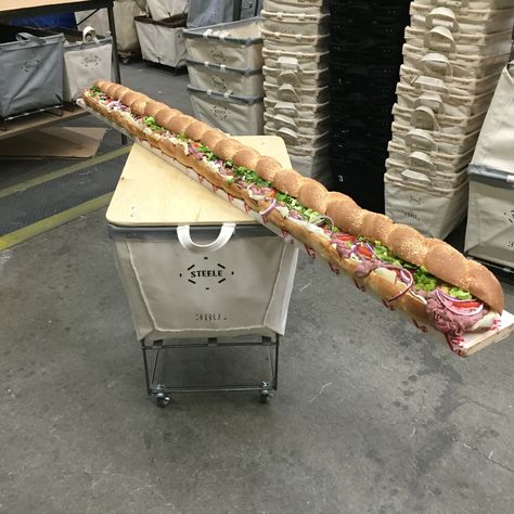 Big Sandwich Day! Giant Sandwich, Long Sandwich, Big Sandwich, Sandwich Day, Studio Table, Sandwiches