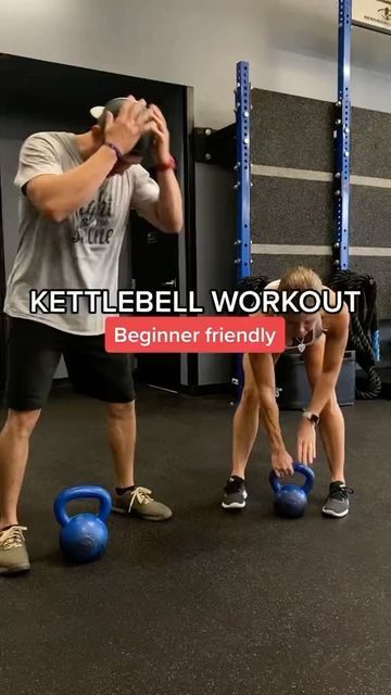 Kettle Ball Workout, Workout Slim Waist, Kettlebell Workouts For Women, Kettlebell Workout Beginner, Kettlebell Workout Routines, Best Kettlebell Exercises, Full Body Kettlebell Workout, Kettlebell Exercises, Workout Beginner