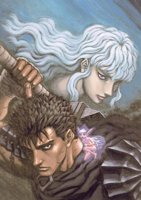 Guts And Griffith, Griffith Berserk, Madara Wallpaper, Berserk Manga, Kentaro Miura, 다크 판타지, Manga Comics, Titanic, Dark Fantasy